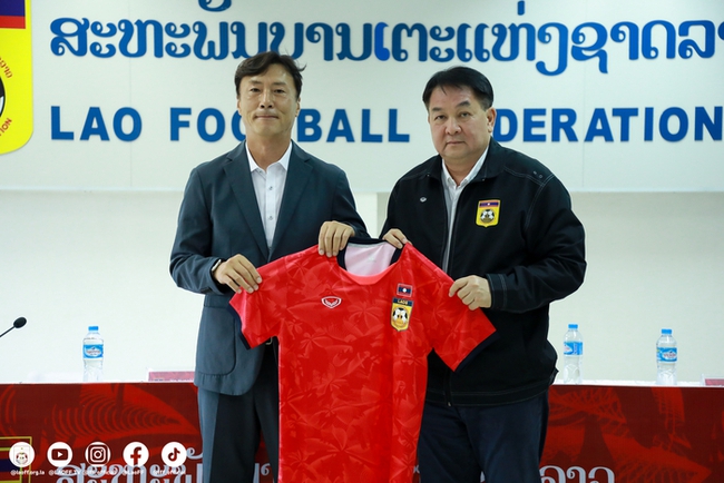 ĐT Lào chung bảng AFF Cup 2024 với Việt Nam, tân HLV người Hàn Quốc thừa nhận một điều - Ảnh 1.